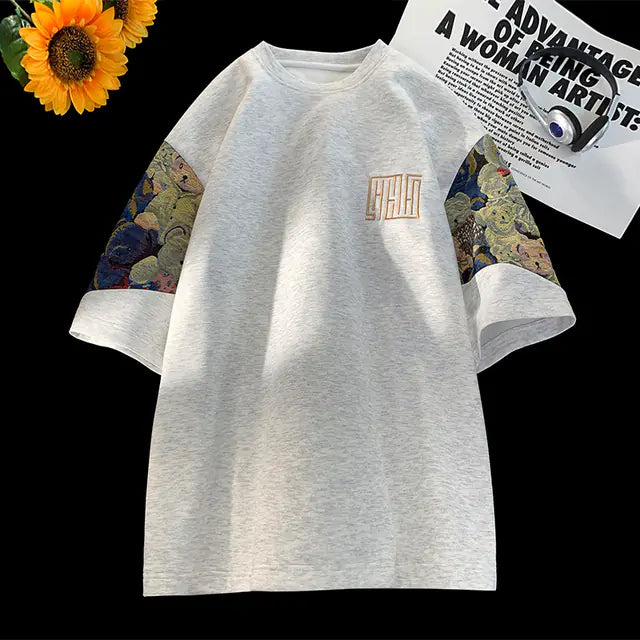 Summer Bear Embroidered Tee