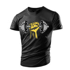 3D Gym Print Men's Polyester Tee