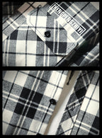 Modern Plaid Slim Shirt for Men