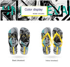 Urban Art Beach Flip Flops - Slip Resistant