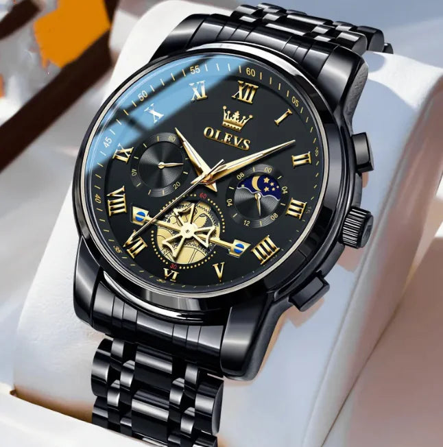 Luminous Men's Quartz Waterproof Watch