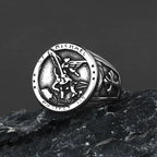 Classic Silver Men's Cross Ring