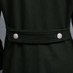 Classic Double-Breasted Woolen Coat