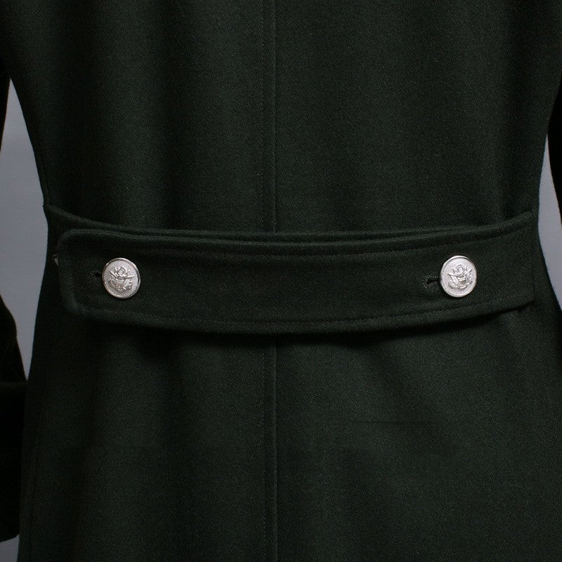 Classic Double-Breasted Woolen Coat
