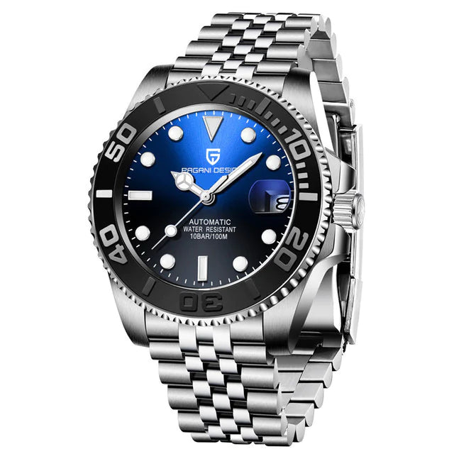 Luxe Men's Luminous Mechanical Watch