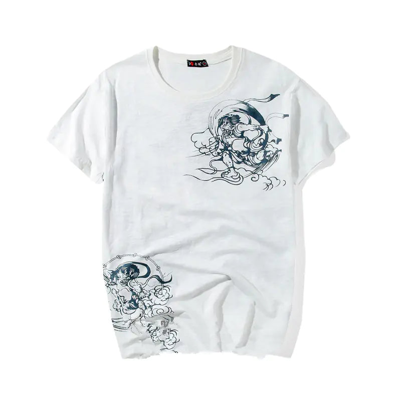 Embroidered Mythical Koi Tee