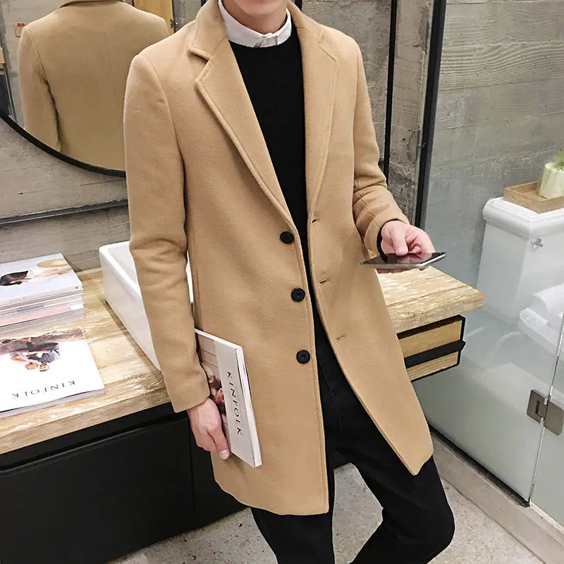 Woolen Trench Coat
