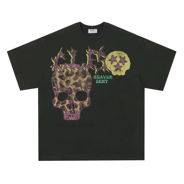 Leopard Skull Statement Tee