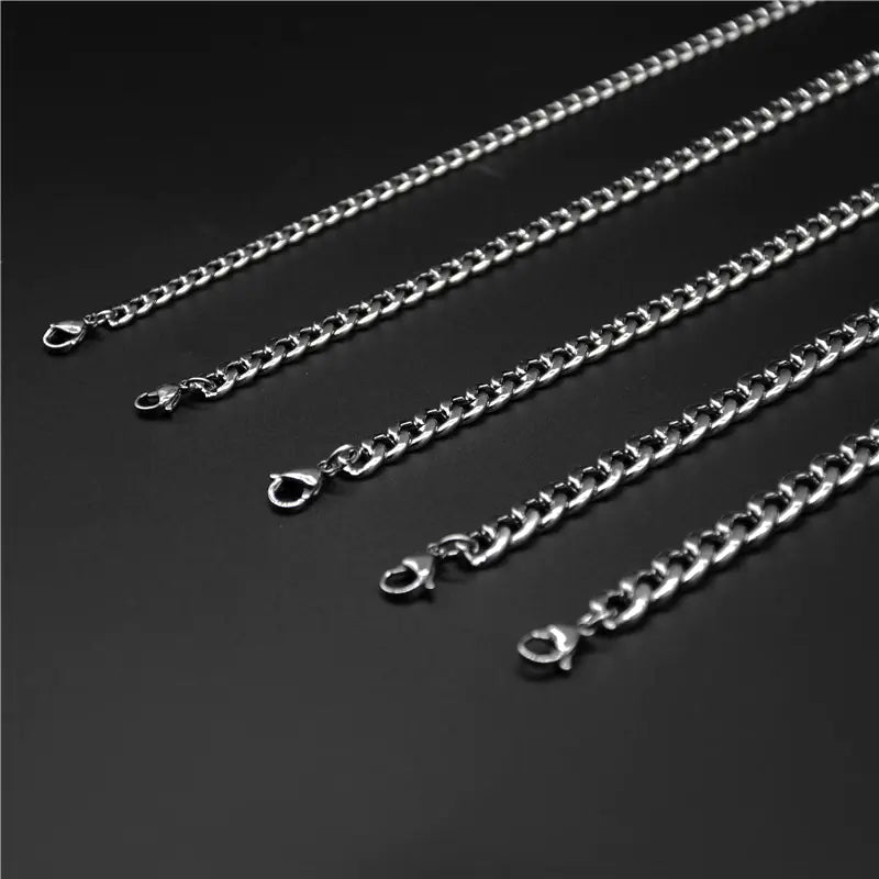 Titanium Hip-Hop Chain Necklace