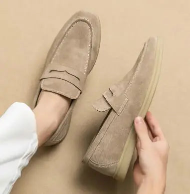 Elegant Leather Business Loafers