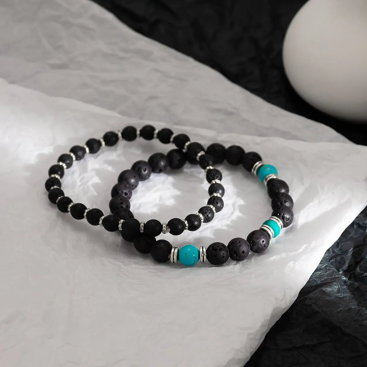 Turquoise Bead Bracelet