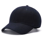 Classic Wool Felt Cap – Adjustable Warm Hat