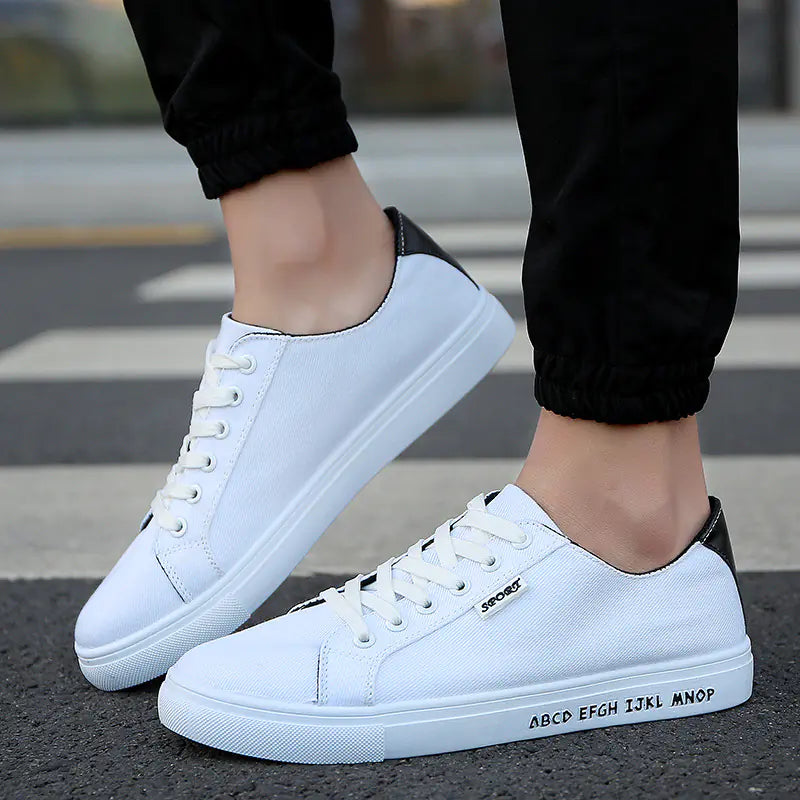 Casual Canvas Sneakers - Versatile Footwear