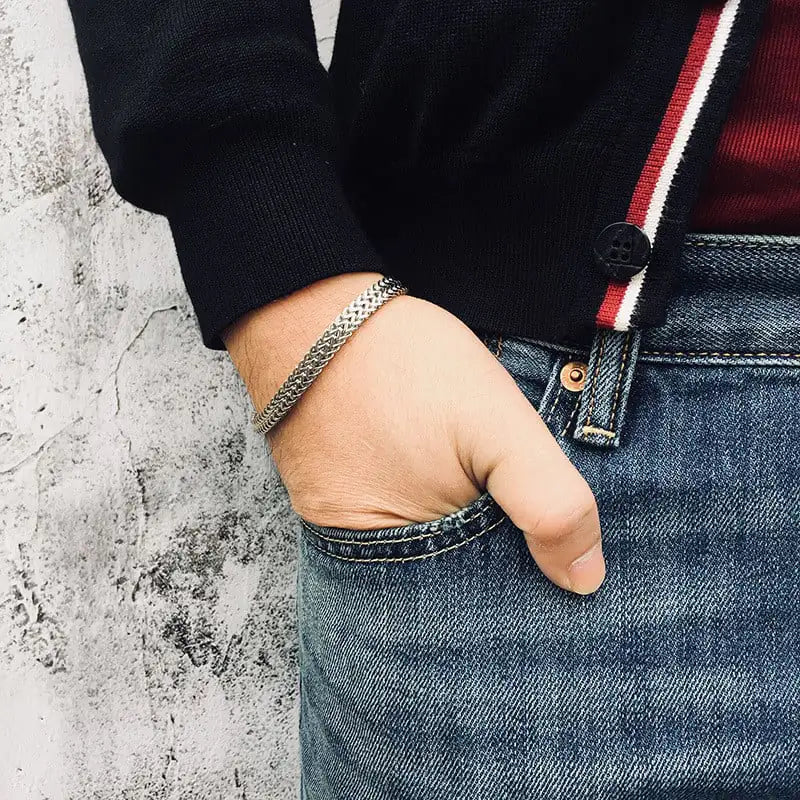 Men's Stainless Steel Elegance Bracelet