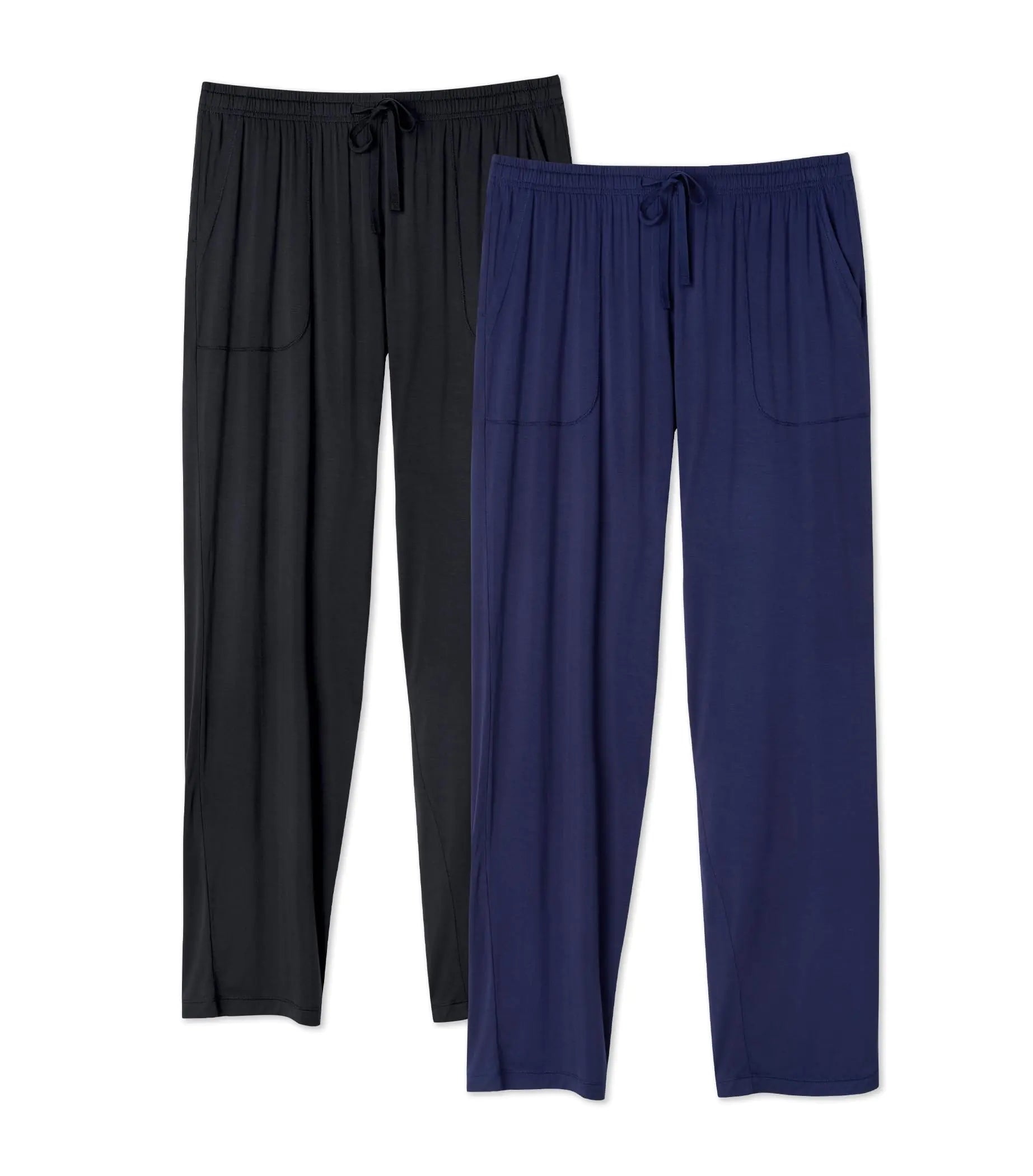 DAVID ARCHY Bamboo Rayon Men's Lounge Pants 2-Pack set