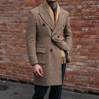 Houndstooth Polo Overcoat