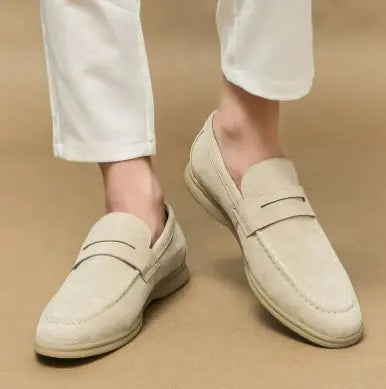 Elegant Leather Business Loafers