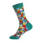 Chic Mid-Calf Jacquard Socks