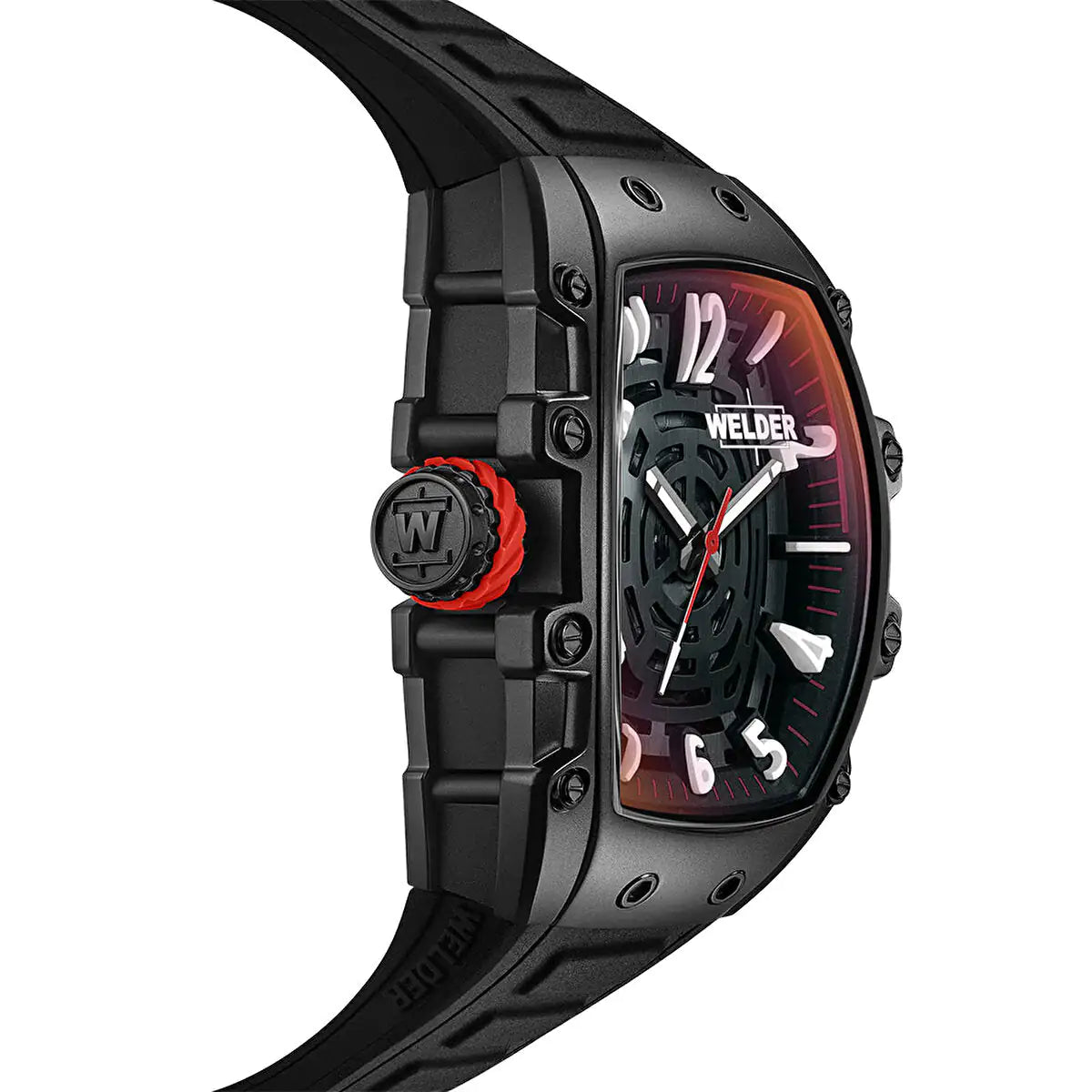 Welder Moody Black Sports Watch WRH3004-R