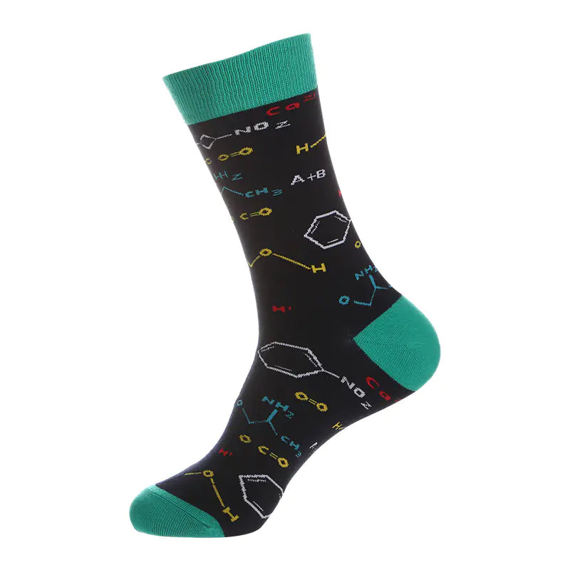 Chic Mid-Calf Jacquard Socks