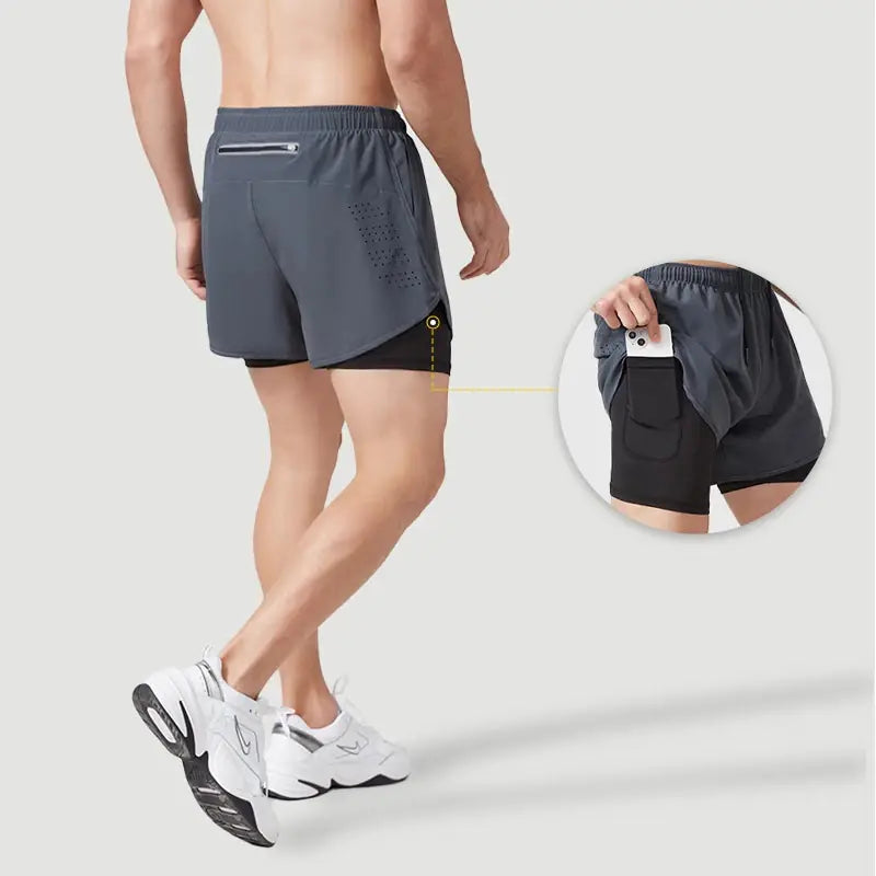 Swift-Dry Athletic Shorts
