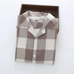 Men's Warm Flannel Pajama Suit