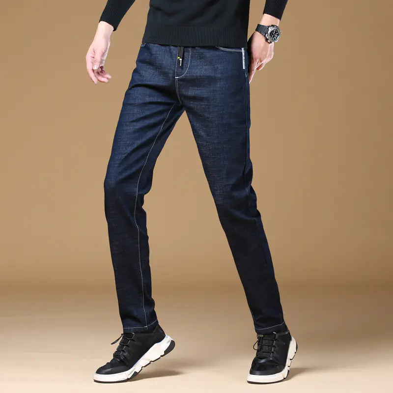 Relaxed Stretch Harem Jeans