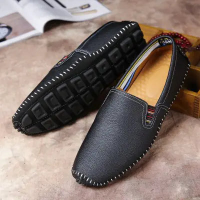 Premium Leather Loafers - Driving Edition
