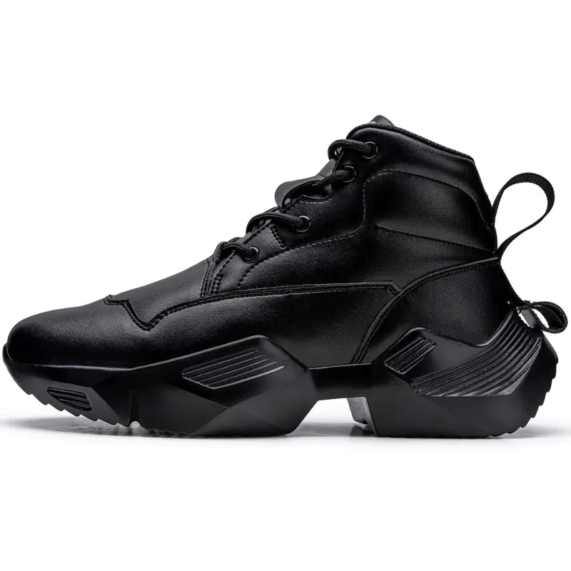Black Samurai High Top Shoes