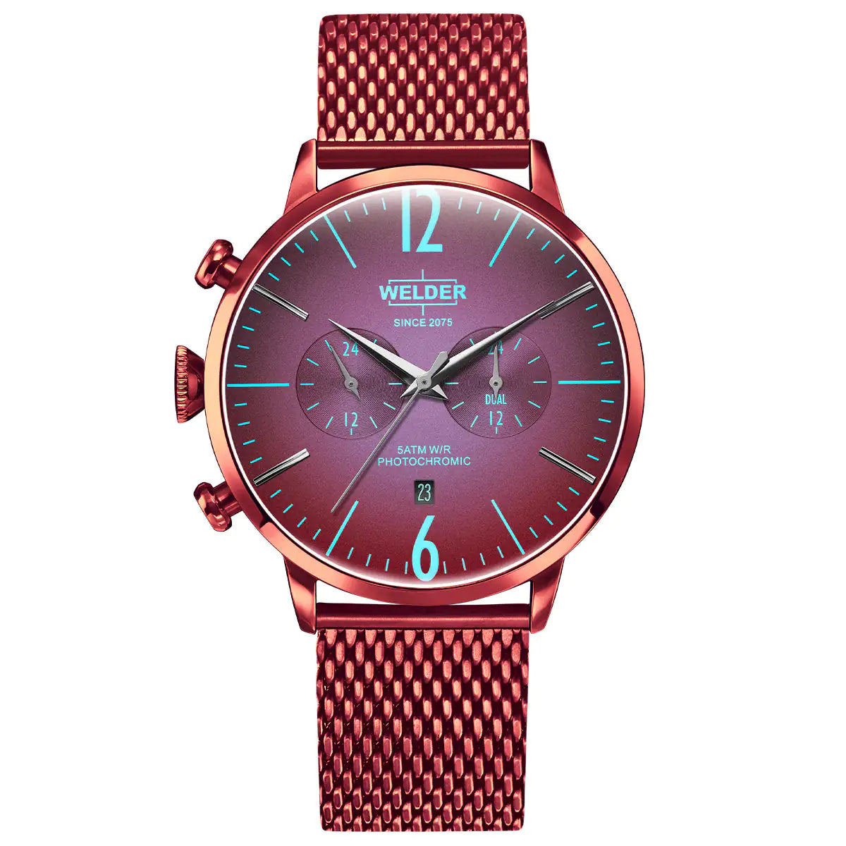 Welder Moody Red Sports Watch 42mm