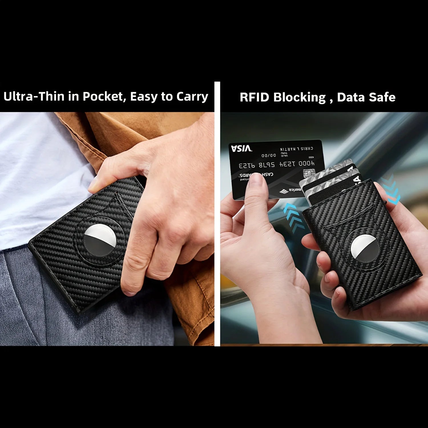 Compact Metal Wallet