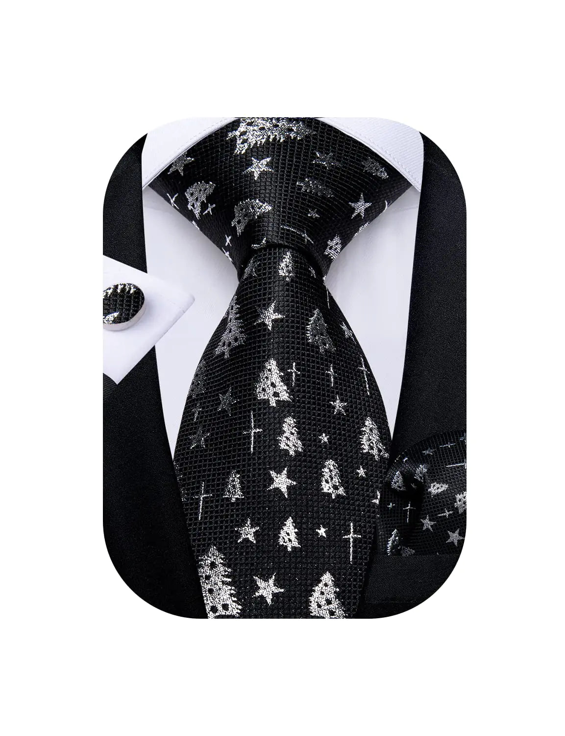 Festive Christmas Tie & Accessory Set