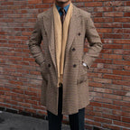 Houndstooth Polo Overcoat