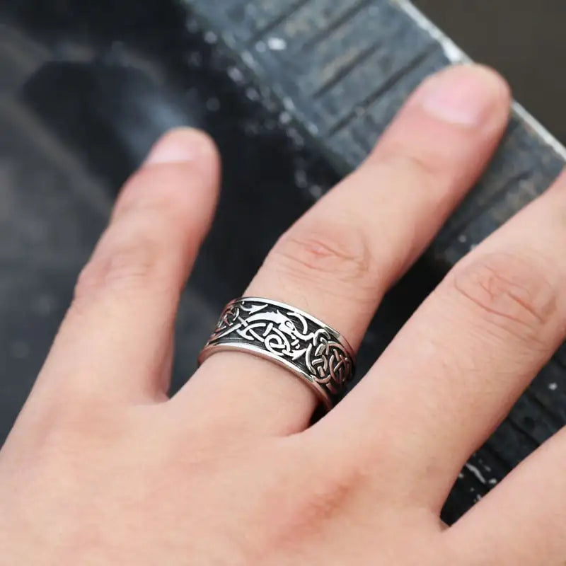 Vintage Steel Ring