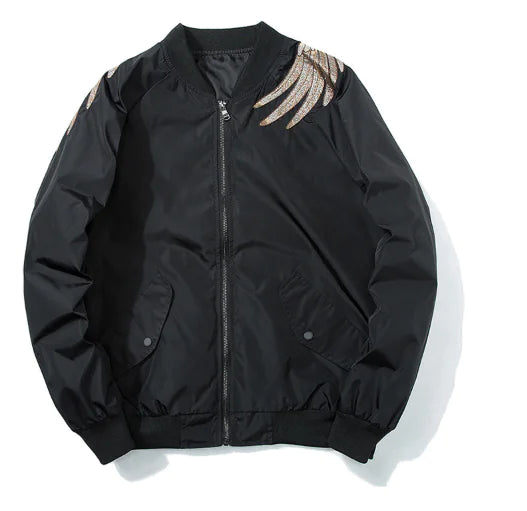 Vintage-Inspired Japanese Loose Baseball Jacket