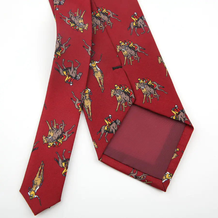 Retro Floral Elegance 9CM Tie