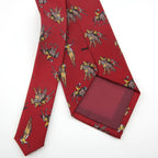 Retro Floral Elegance 9CM Tie