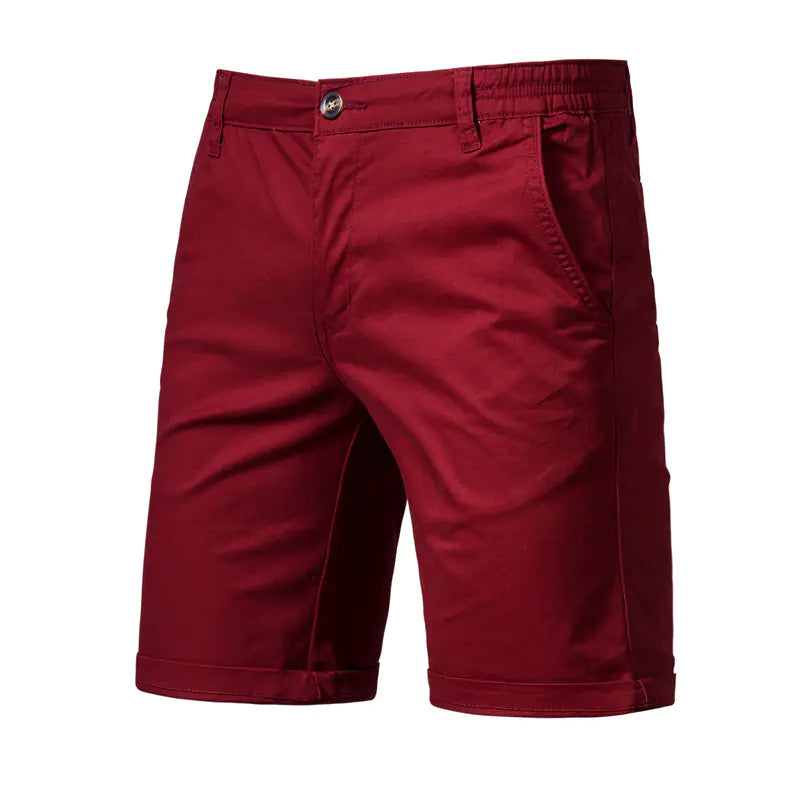 Men's Slim Fit Cotton Shorts