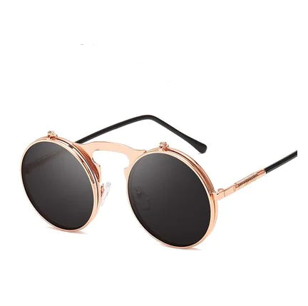 Flip-Up Retro Sunglasses