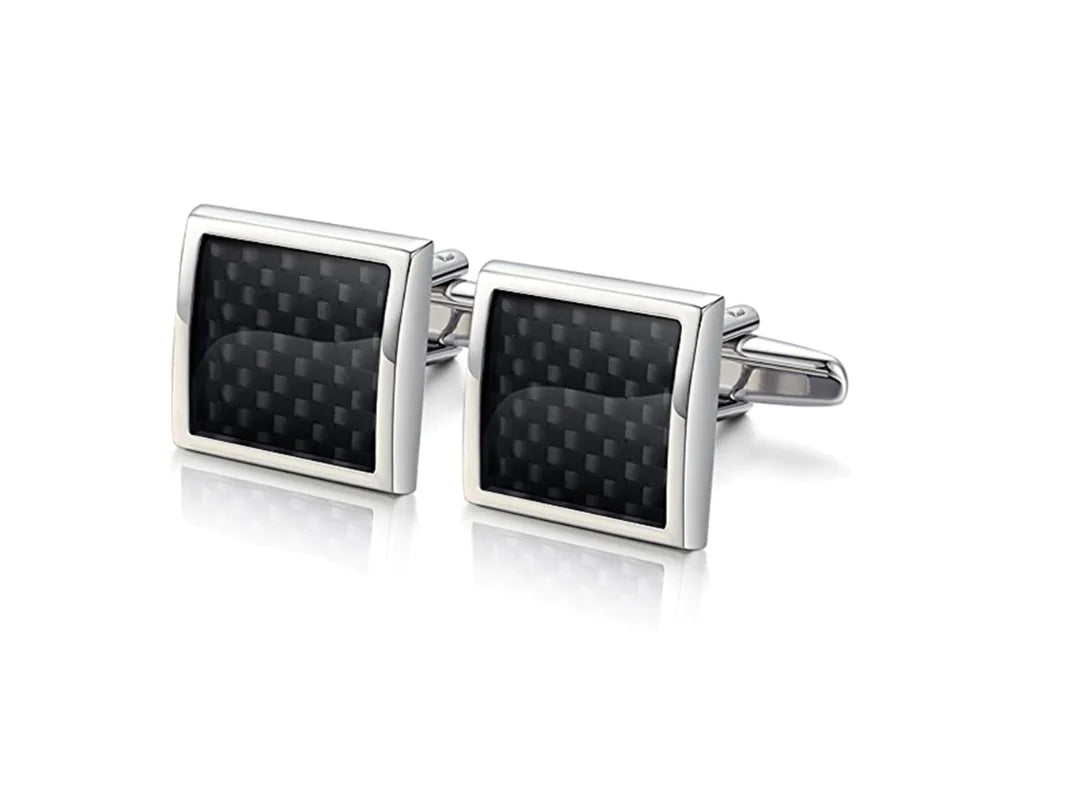 Sophisticated Geometric Cufflinks