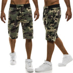 Relaxed Camo Sports Shorts