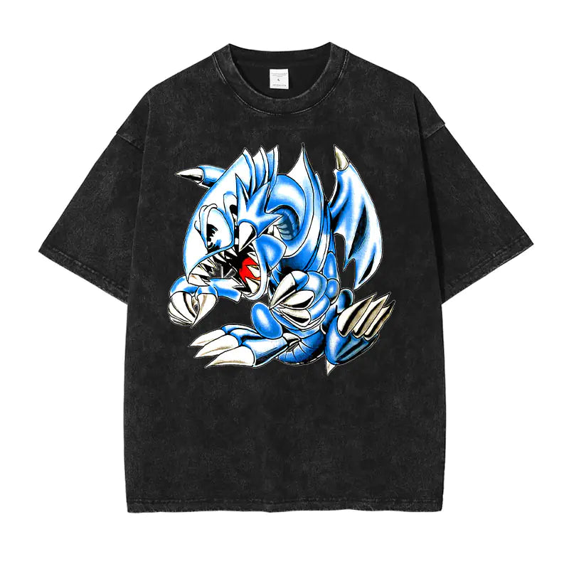 Vintage Yu Gi Oh Graphic T-Shirt for Men
