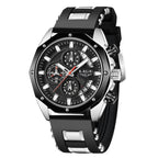 Luxury Chrono-Sport Silicone Men's Watch