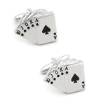 Casino Card Deck Cufflinks