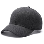 Classic Wool Felt Cap – Adjustable Warm Hat