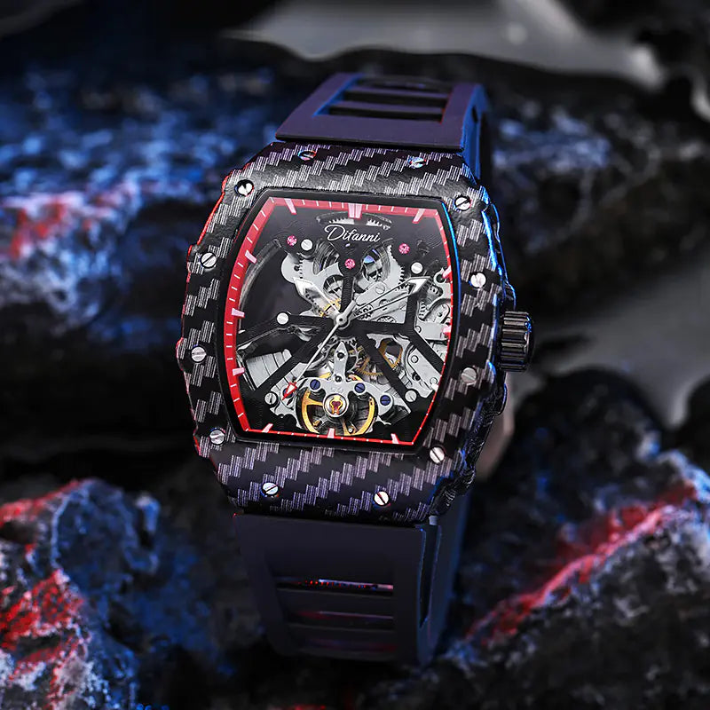 AquaGlow Men's Mechanical Watch