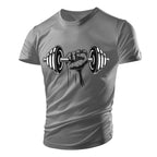 3D Gym Print Men's Polyester Tee