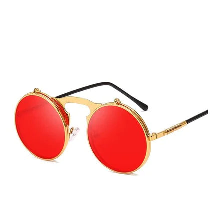 Flip-Up Retro Sunglasses