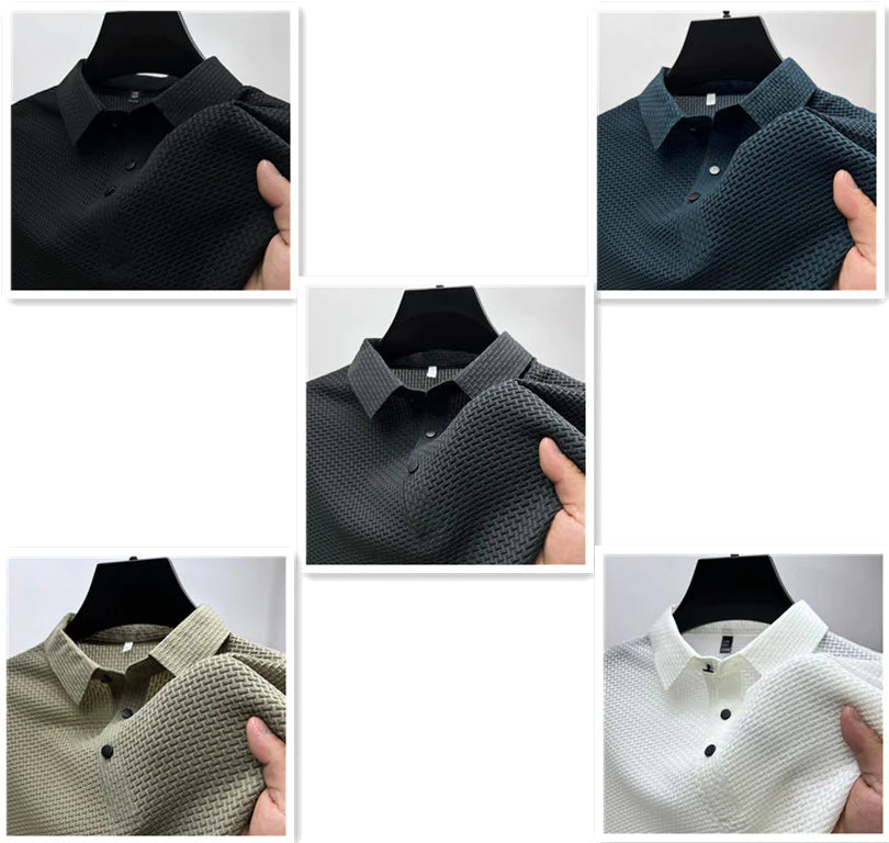 Gent's Cool Silk Polo Tee
