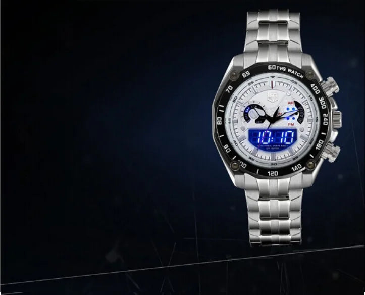 Glowing LED Gentleman's Watch